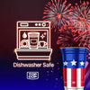 America'S 250Th Birthday 20 Oz Reusable Aluminum Cups 20 Count | Durable, Reusable & Recyclable, Made in USA