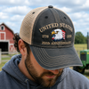 United States 250th Anniversary 1776-2026 Embroidered Patriotic Trucker Hat LM32 669187