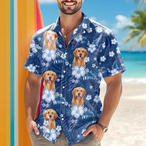 Custom Photo Summer Hawaiian Shirt Perfect For Vacations & Gifts LM32 893749