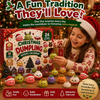 Christmas Dumpling Countdown Box Advent Calendar TH10 171217