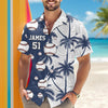 Personalized Name Tropical Summer Beach Hawaii Shirt For Sport Lovers LM32 893683