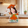 Custom Funny Face Class of 2025 Graduation Decoration Shaking Head HO82 893814