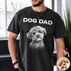 Custom Name & Photo Vintage Style Dog Cat Dad Mom Comfort Shirt LM32 669419