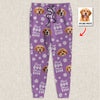 Custom Photo Best Dog Dad Dog Mom Paw Paw - Personalized Sweatpants Gift For Pet Lovers HO82 894380