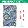 Custom Hawaii In The Air Face Cat Photo Beach Towel HO82 894010