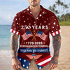 Custom Name America 250 Years Semiquincentennial 1776-2026 Hawaii Shirt LM32 899543