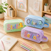 Custom Embroidered Name Double Layer Clear Pencil Case, Gift for Kids LM32 669573