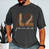 Custom Football Number & Name Faux Patchwork Comfort Shirt HO82 903354