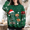 Custom Photo Merry Woofmas To The World Dog Ugly Sweater CH07 899464