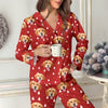Custom Dog Cat Face Christmas Pajamas, Funny Holiday Outfit For Pet Owners LM32 670109