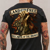 Land Of The Free Back Shirt For Dad N369 896061