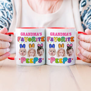 Custom Photo Favorite Peep For Easter Day Accent Mug TH10 892447
