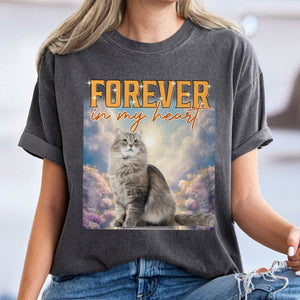 Custom Photo Retro Style Comfort Shirt For Cat Lover TH10 896137