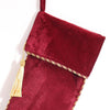 Personalized Velvet Christmas Stockings, Holiday Decorations, Christmas Gift LM32 670271