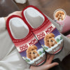 Custom Photo Dog Personalized Slippers Christmas Gift For Dog Lover CH07 896400