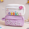 Custom Yarn Name Corduroy Pencil Case, Back to School Gift, Gift for Kids LM32 669273