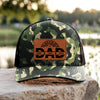 Personalized The Man The Myth The Legend Cool Dad Leather Patch LM32 893621