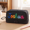 Personalized Yarn Name Canvas Pencil Case, Large Capacity, Back to School Gift for Kids LM32 669657