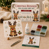 DIY Christmas Santa Sea Glass Mosaic Art Kit, Holiday Decor Gift LM32 670409