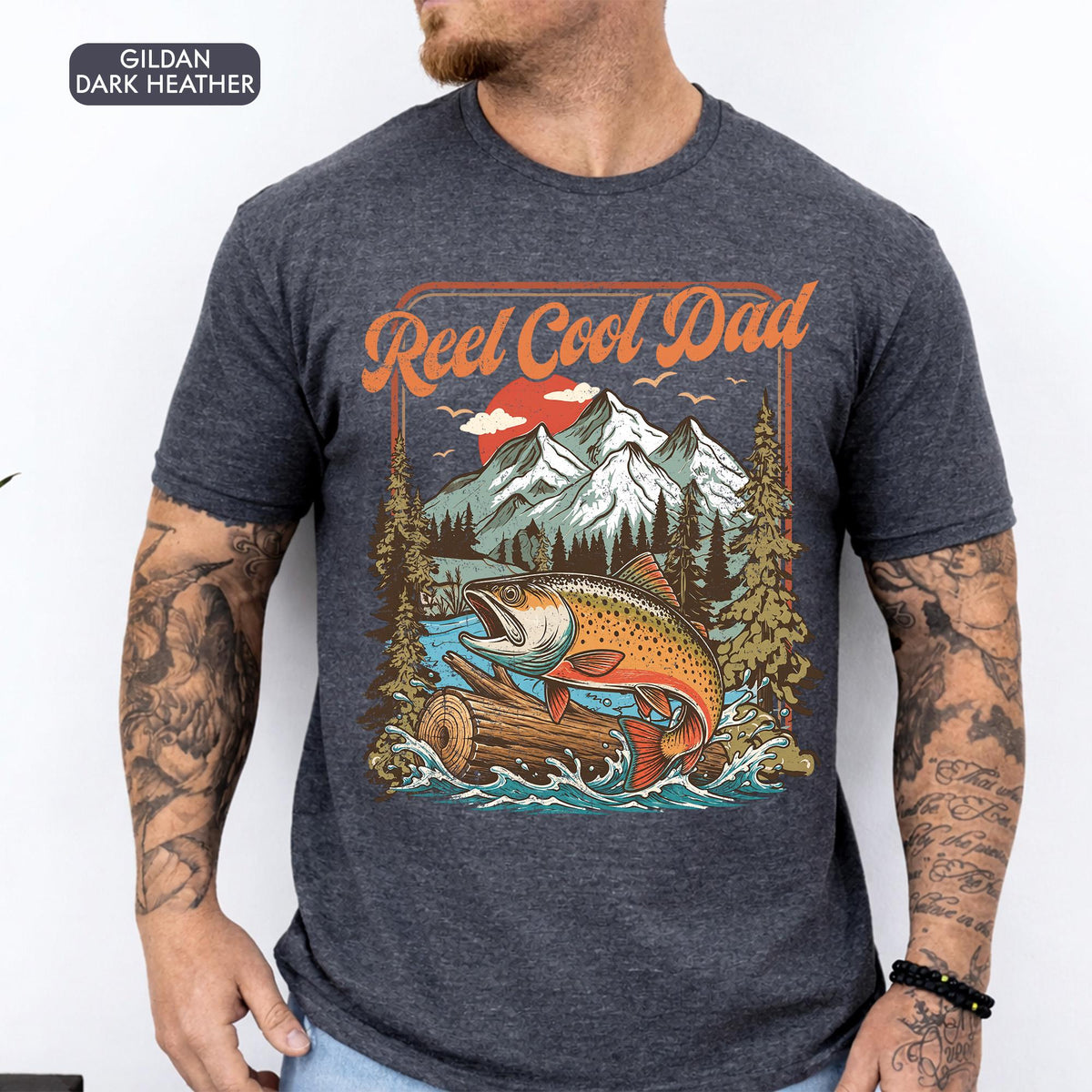 Reel Cool Dad Comfort Shirt, Father's Day gift, Dad And Kid Fishing Matching Shirt LM32 669243
