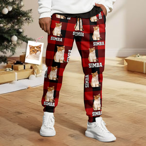 Custom Photo Dog Cat Sweatpants Christmas Gift For Dog Cat Lovers HA75 898346