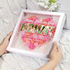 Custom Photo Everything I Am Is Because Of You Flower Shadow Box Mother's Day Gift HA75 892042
