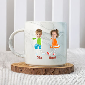 Custom Face Photo From The Reasons You Drink Marble Mug Mother's Day Gift HA75 892070