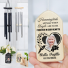 Custom Photo Humming Birds Appear When Angels Are Near Forever In Our Hearts Memorial Wind Chimes HO82 893634