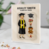 Custom Face Figure Acrylic Block Plaque, Unique Keepsake, Graduation Gift HA75 892330