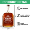 Custom Name Aged To Perfection Family Whiskey Bottle HO82 894064