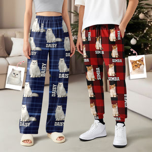 Custom Photo Dog Cat Sweatpants Christmas Gift For Dog Cat Lovers HA75 898346