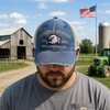 United States 1776 - 2026 Independence Patriotic Embroidery Trucker Hat LM32 669323