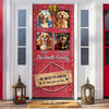 Custom Cute 3D Dog No Need To Knock We Know You Are Here Decoration Door Cover HA75 898080