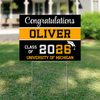 Personalized Congratulations Class Of 2026 Graduation Yard Sign TH10 898807