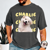 Custom Dog Photo Comfort Shirt, Personalized Gift for Dog Lovers CH07 180018