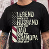 Personalized Legend Husband Dad Grandpa Front Shirt TH10 892909