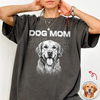 Custom Name & Photo Vintage Style Dog Cat Dad Mom Comfort Shirt LM32 669419