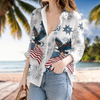 Personalized USA 250 Anniversary Eagle 1776-2026 Blouse Shirt CH07 911744