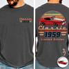 Custom Car Photo Classic Limited Edition Front & Back Comfort Shirt – Personalized Birthday Gift For Dad, Grandpa & Family HO82 902938