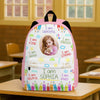 Personalized Kid Photo I Am Kind Smart Loved Affirmations Backpack For Kids HA75 921658
