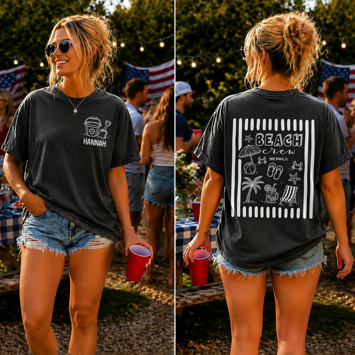 Custom Beach Vacation Group Comfort Shirt - Personalized Family Trip Shirt CH07 180118