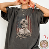 Custom Photo Kids Patriotic Vintage American Flag Comfort Shirt TH10 170245