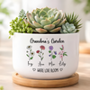 Personalized Grandma's Garden Where Love Blooms Plant Pot Custom Mama Gift CH07 911382