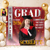 Custom Photo The Tassle Was Worth The Hassle Graduation's Day Backdrop TH10 898991