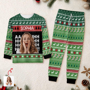 Custom Photo And Name AHHHHH Sleepwear TH10 896609