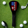 Best Dog Dad Ever Paw American Flag Golf Club Head Cover For Dog Dad CH07 911276