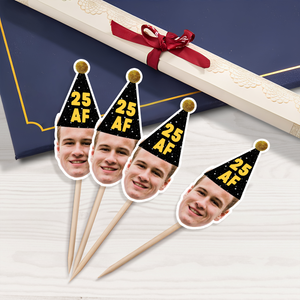 Custom Face Cupcake Toppers, Custom Birthday Cake Topper HO82 893878