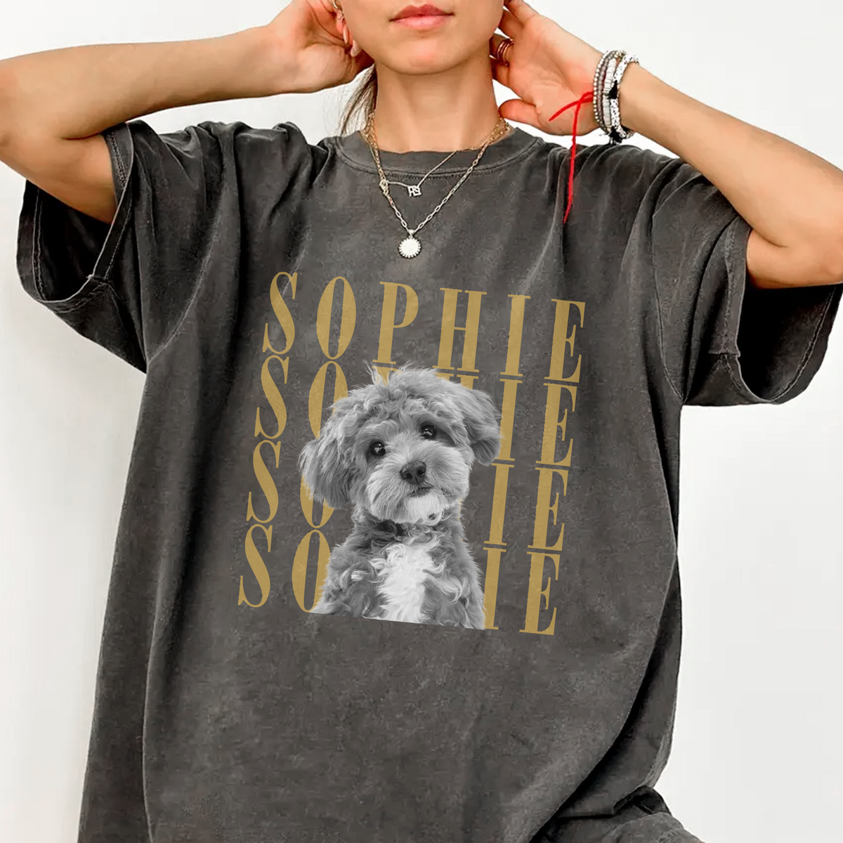 Custom Pet Photo Vintage Comfort Shirt Gift For Pet Lovers CH07 911544
