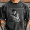 Custom Photo Dad And Kid Vintage Comfort Shirt Gift For Dad, Grandpa CH07 911958