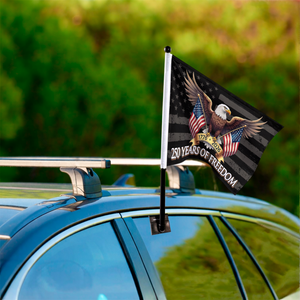 250 Years of Freedom American USA 250th Anniversary 1776-2026 Car Flag HA75 898868